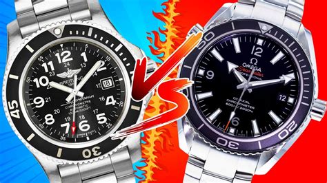 breitling superocean vs omega seamaster|breitling a17360 review.